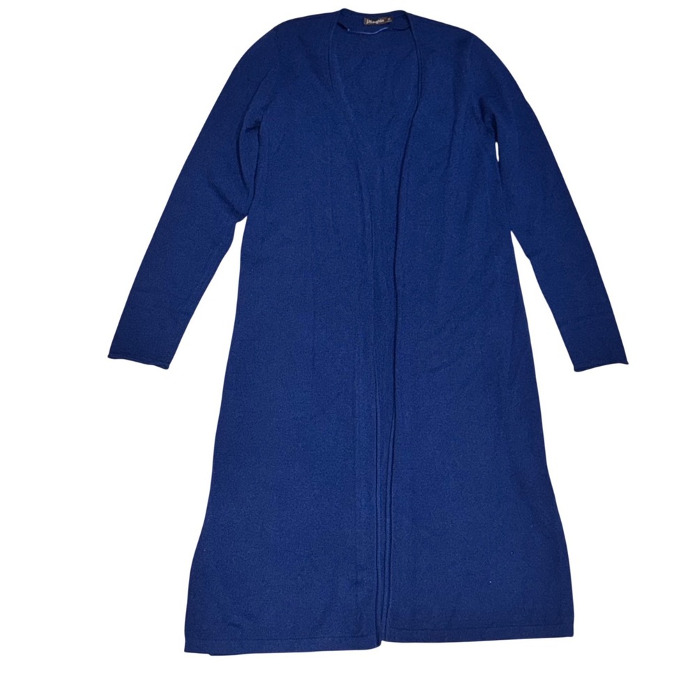 J.McLaughlin Ashby Cardigan XS Royal Blue‎ Excellent 100% Cashmere Duster $398